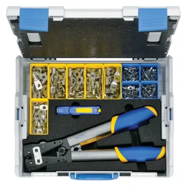 K 05 D Syncro crimping tool for DIN compression cable lugs and connectors 6-50 mm² - Image 2