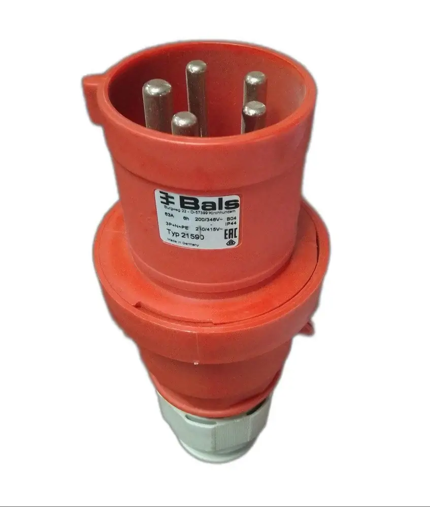 Industrial Coupler Socket 63 Amp 5 Pin - Image 2